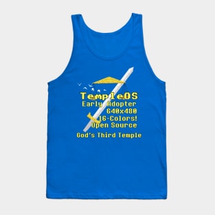 TempleOS Early Adopter - Terry A Davis, Programmer, Meme Tank Top